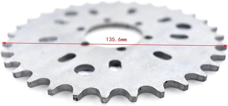 sthus 415 Chain Wheel Sprocket 32T 32 Tooth Motorized Gas Cycle Bicycle 50cc 60cc 80cc - Image 2